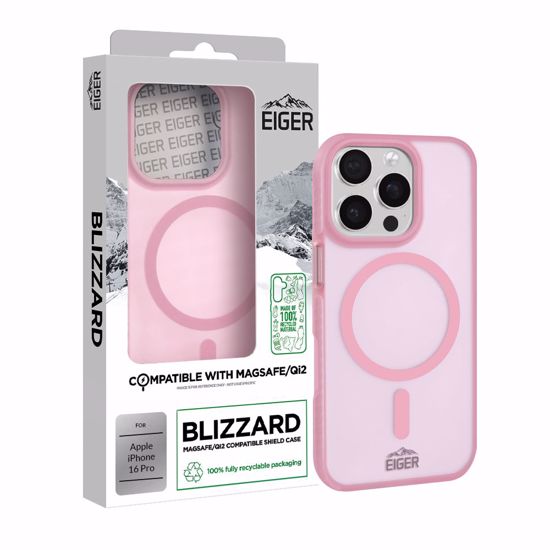 Picture of Eiger Eiger Blizzard Magsafe Case GRS for Apple iPhone 16 Pro in Pink